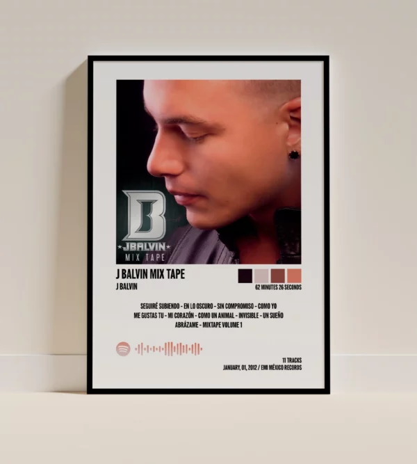 J BALVIN MIX TAPE